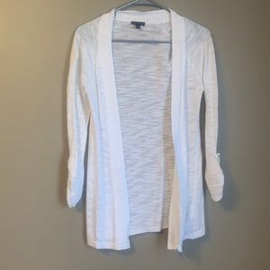 Express White Cardigan